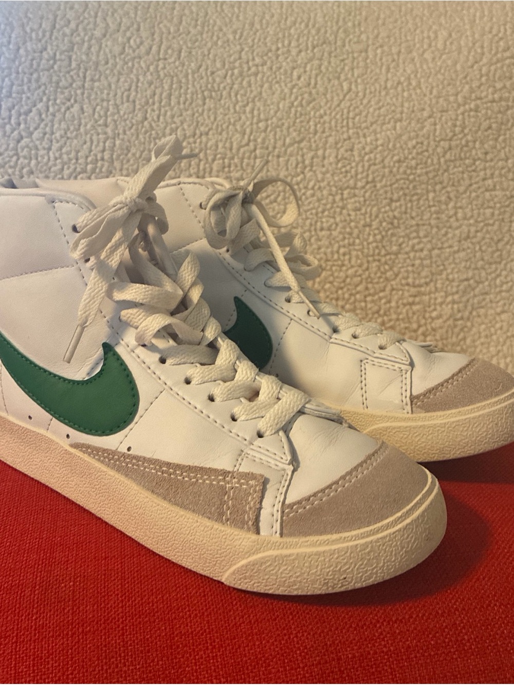 Nike Blazer Mid 77 Vintage White Pine Green Men's Size 7 Custom BQ6806-300